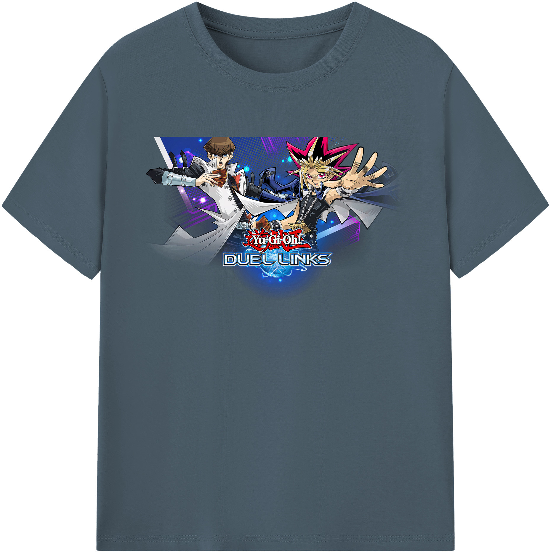 （画像用） 遊☆戯☆王 Yu-Gi-Oh! 綿100％半袖Tシャツ（フロントプリント）